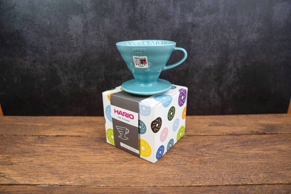 Hario V60 Ceramic Dripper - 02 Size - Türkis