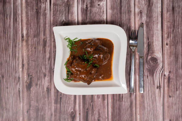 Rinderrouladen in Soße