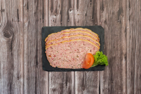 Pizza Fleischkäse Aufschnitt