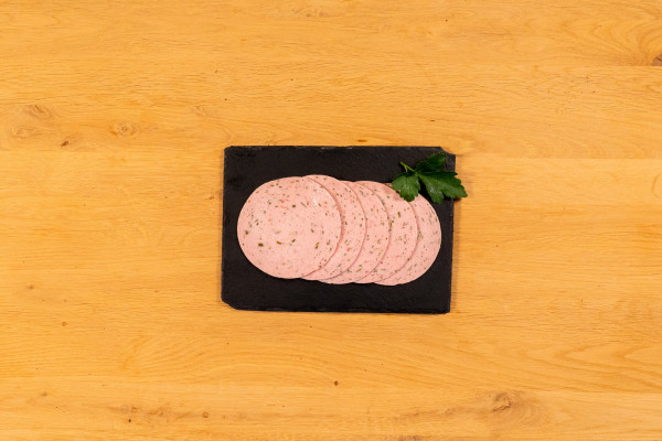 Fleischwurst mit Bärlauch