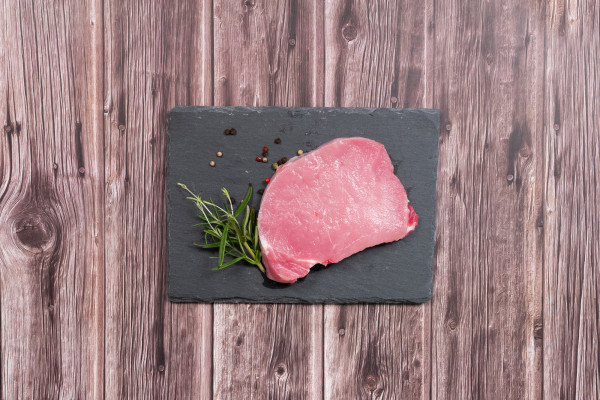 Rückensteaks vom Schwein