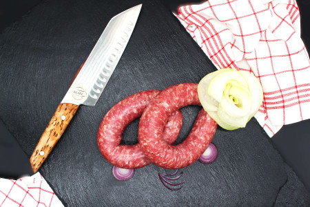 Gemüse-/Kohlwurst vom Strohschwein