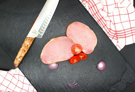 Kassler Lachs vom Strohschwein
