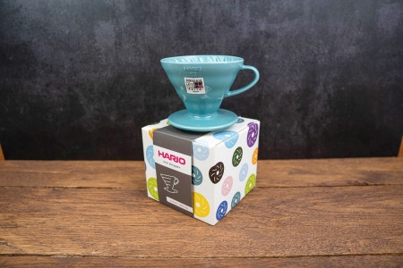 Hario V60 Ceramic Dripper - 02 Size - Türkis