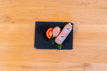 Apfel-Röstzwiebelleberwurst