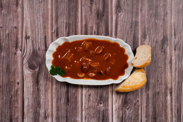 Currywurst Tafelfertig