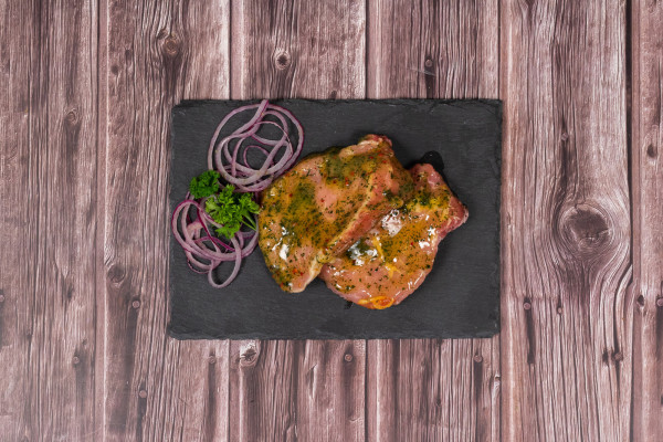Kräutersteaks Schwein